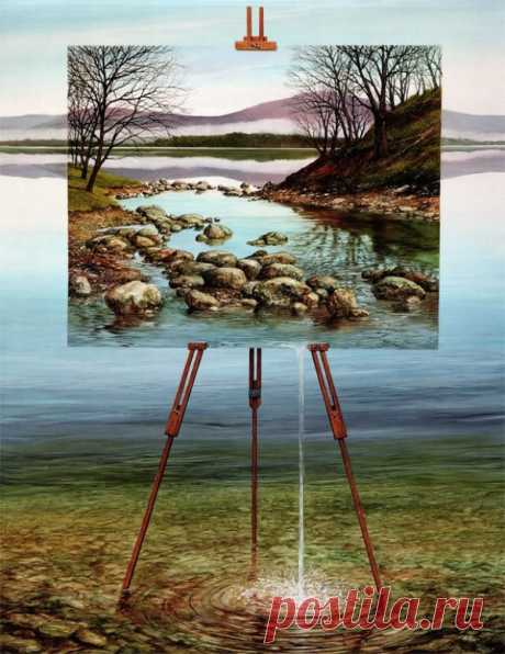 Иллюзии маслом