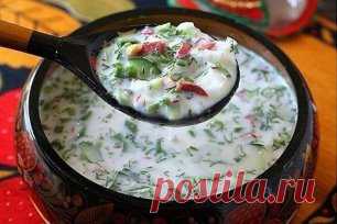 5 ВКУСНЕЙШИХ РЕЦЕПТОВ ОКРОШКИ! СОХРАНИ СЕБЕ.
РЕЦЕПТ № 1
(Окрошка на простокваше)
Понадобится: на литр домашней простокваши - 3 яйца, 3 огурца, по 1 - 2 пучка укропа, петрушки, кинзы, зеленого лука, 1 долька чеснока, соль, перец.
Приготовление: огурец и яйца мелко порезать, зелень мелко порубить, все ингредиенты добавить в простоквашу. Посолить, поперчить, для остроты добавить мелко-мелко порубленный чеснок.
РЕЦЕПТ № 2
(Окрошка овощная)
Понадобится: на полтора литра домашне...
