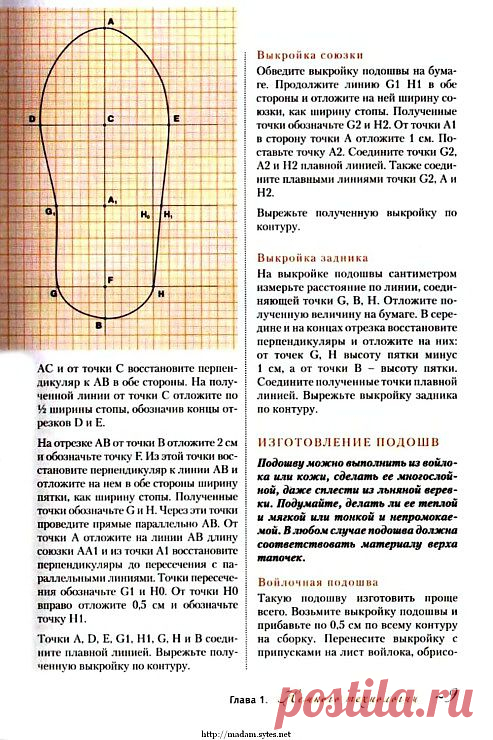 Тапочки ручной работы.