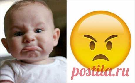 А Вы знали, что популярные в социальных сетях смайлики были срисованы с деток? Не верите? Мы подготовили доказательства) / Новые дети