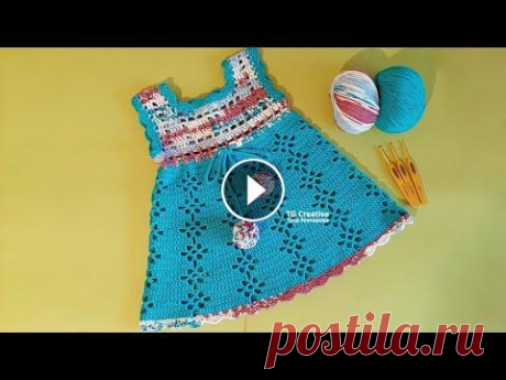 Сарафан для девочки крючком. Crochet sundress for girls. Сарафан для девочки крючком. Crochet sundress for girls....