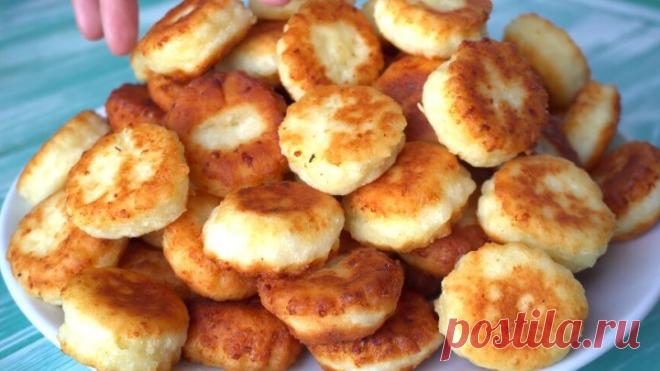 Пышные и румяные творожные баурсаки