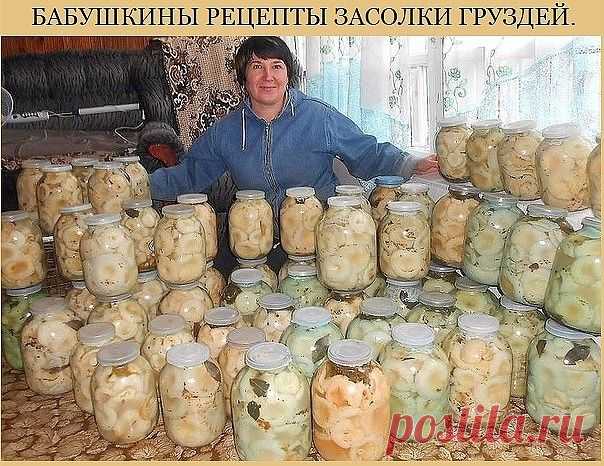 Засолка грибов