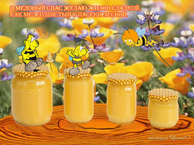 Успенский пост. Медовый Спас! Друзья! Я поздравляю вас!