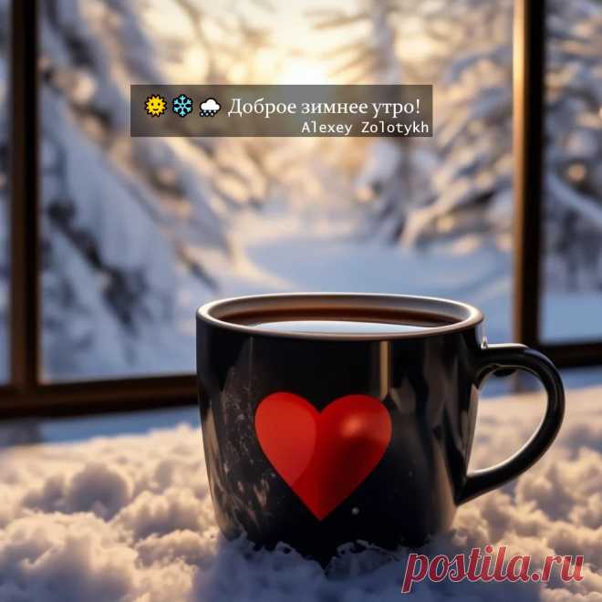 🌞❄️🌨️ Доброе зимнее утро!