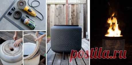 Как сделать барабан стиральной машины Firepit - DIY &amp; Crafts - Handimania