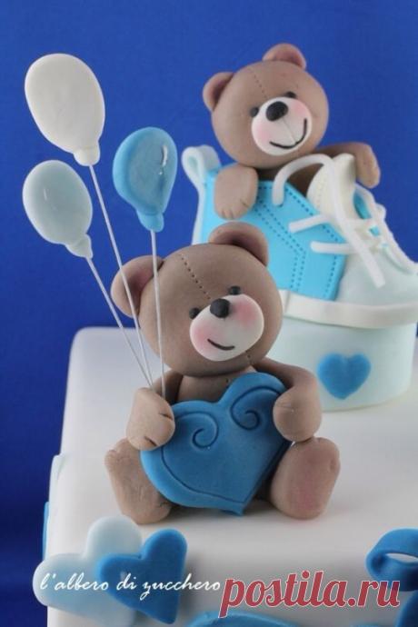 Christening - Cake by L'albero di zucchero - CakesDecor
