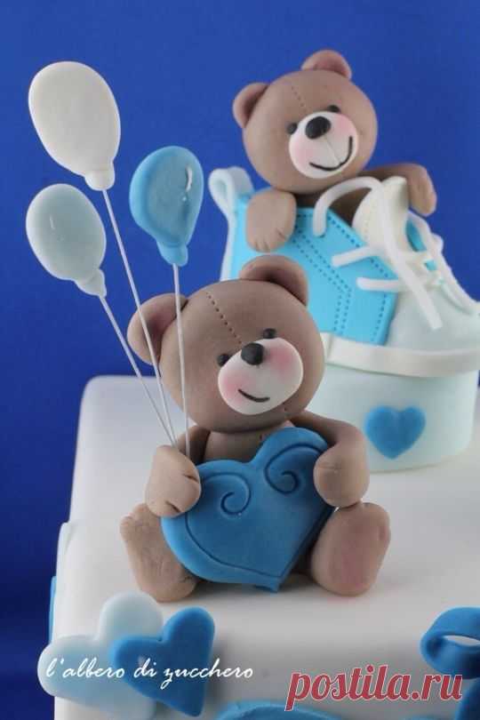 Christening - Cake by L'albero di zucchero - CakesDecor