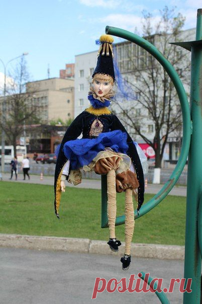 авторская кукла* Павлина*