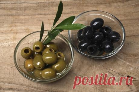 В чем разница между оливками и маслинами