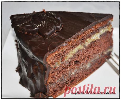 365 дней или кусочек моей жизни - Торт &quot;Прага&quot; с карамельно-грильяжным кремом