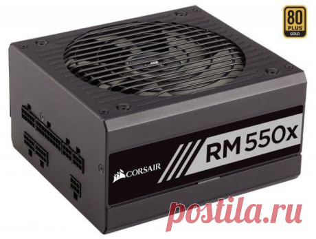 GECID.com: «Золотые» блоки питания серии Corsair RMx мощностью от 550 до 1000 Вт