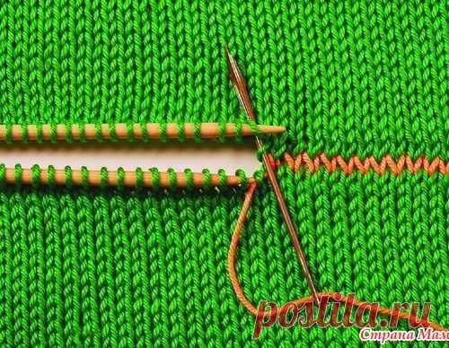 Выполнение швов в вязании. Уроки, пояснения