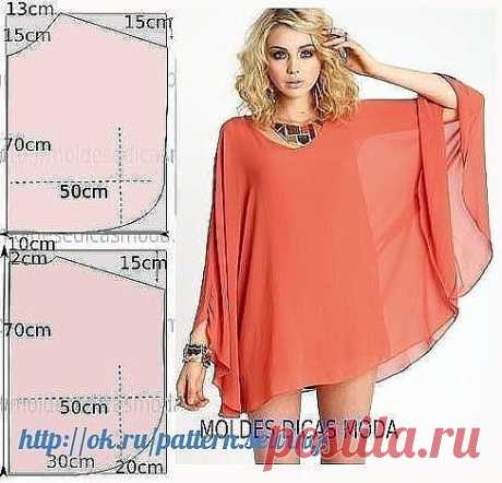 Выкройки туники
