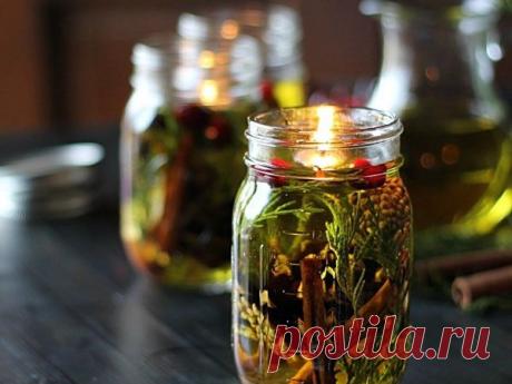 Мастер-класс масляная свеча в банке с декором | Журнал Ярмарки Мастеров