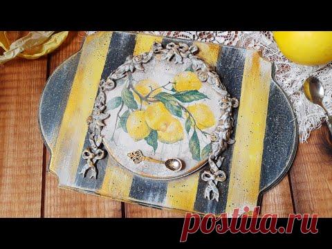 Aging techniques - decorative vintage pendant ♡♡♡ Inspiracja dla Decoratorium