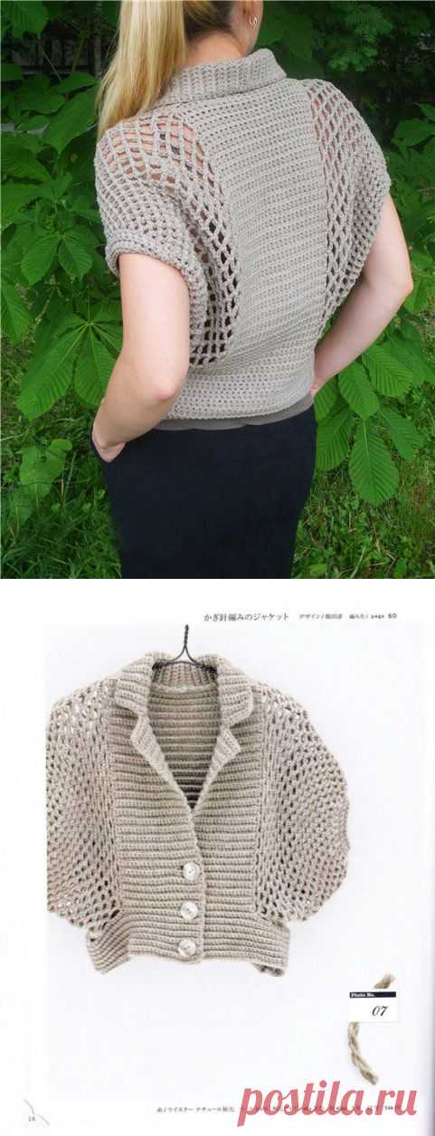 Blouse crochet, fashion sweater knitted crochet scheme | Все о рукоделии: схемы, мастер классы, идеи на сайте labhousehold.com