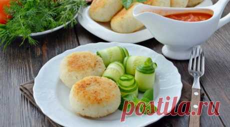 Нежные, сытные рисовые зразы с грибной начинкой — Вкусные рецепты
