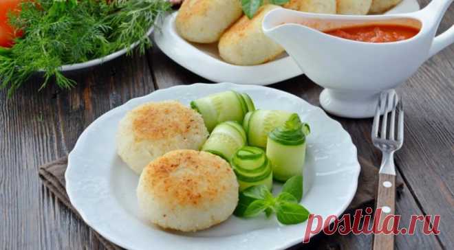 Нежные, сытные рисовые зразы с грибной начинкой — Вкусные рецепты
