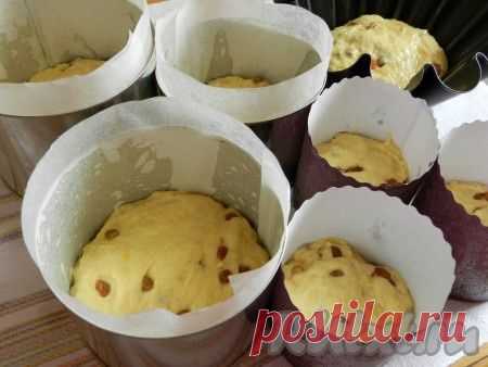 Пасхальные куличи - проверенный рецепт