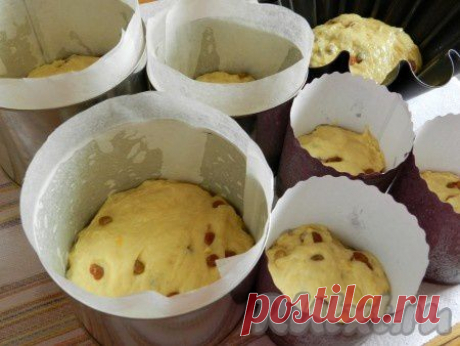 Пасхальные куличи - проверенный рецепт