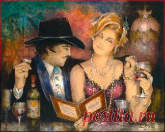 Не нужно спорить с женщиной ретиво! Художник О Рэй Маккарти (Ray MCCARTY)