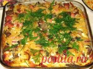 Рецепт Запеканка из спагетти с овощами - пошаговый рецепт приготовления с фото | Вторые блюда | La-Minute - кулинарные рецепты