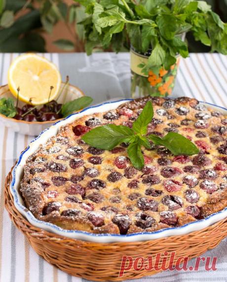 Клафути с вишней | Рецепты с фото для любого меню