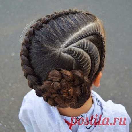 8 прекрасных причесок с плетениями для девочек | Ponytail | Яндекс Дзен