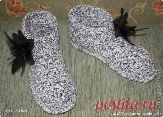Тапочки, обувь | Записи в рубрике Тапочки, обувь | Russian-Handmade