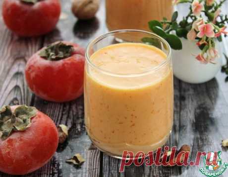 Молочный коктейль с хурмой – кулинарный рецепт