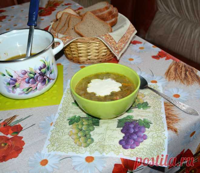 Старинное русское блюдо - щи суточные