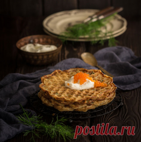Картофельные вафли