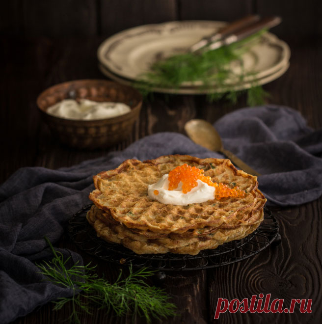 Картофельные вафли