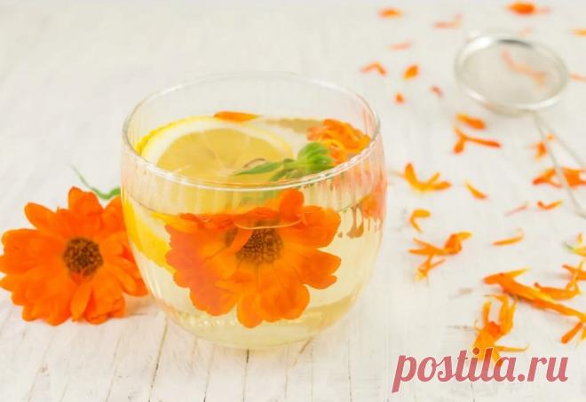 Календула с лимоном от высокого давления: простой домашний рецепт. Это средство отлично работает. Так что ваше давление всегда будет в норме.