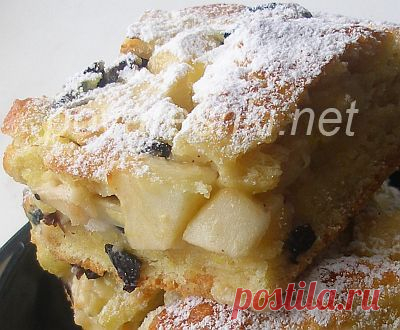 Еврейский сметанный САМЫЙ ВКУСНЫЙ пирог с яблоками