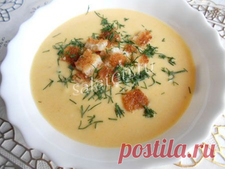 Суп-пюре из кабачков, вкусный рецепт для настроения |