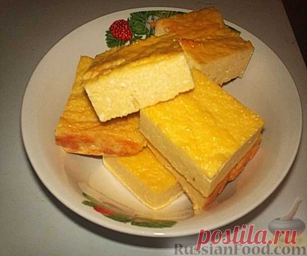 Рецепт: Быстрая творожная запеканка на RussianFood.com