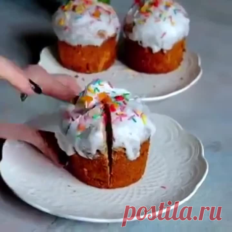 Пасхальный кулич БЕЗ ДРОЖЖЕЙ!
