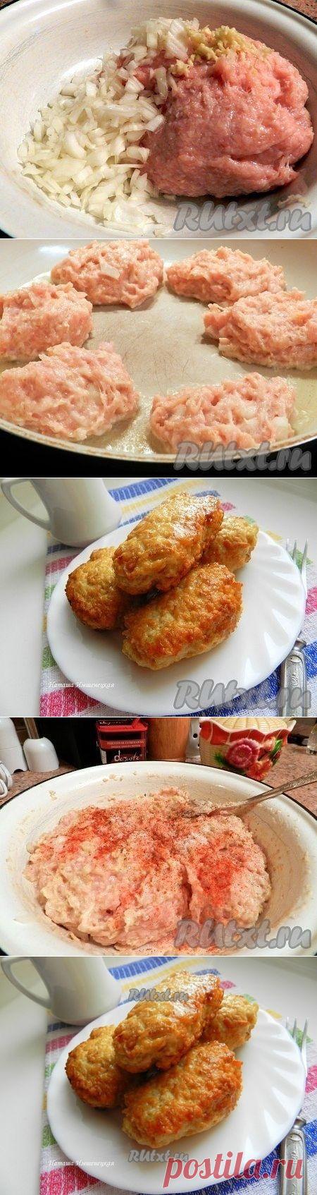 Котлеты с овсяными хлопьями