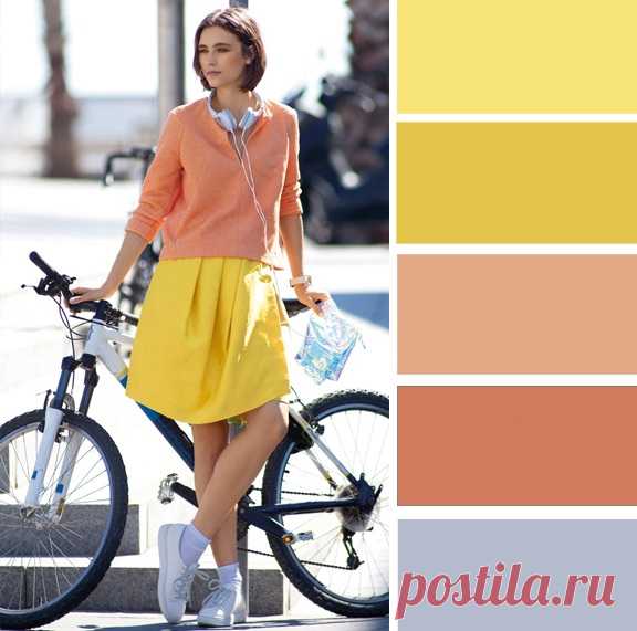 8 роскошных сочетаний с желтым цветом — BurdaStyle.ru