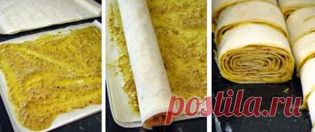 prekratak dan: Kuvarijacije - Baklava with semolina flour