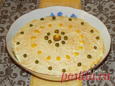 Салат с курицей &quot;Ананасовый бум&quot; | Ваши любимые рецепты