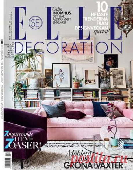 Elle decoration sweden mars 2017
