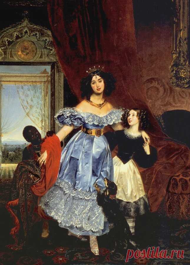 ༺🌸༻Карл Брюллов и Юлия Самойлова. 
Больше чем любовь... 
 
В 1875 году, в обстановке бедности, близкой к нищете, в Париже умирала бездетная и капризная старуха, жившая только воспоминаниями о том, что было и что умрет вместе с нею. Ни миланским, ни петербургским родичам, казалось, не было дела до одинокой женщины, когда-то промелькнувшей на русском небосклоне 