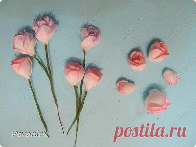 Розы, розочки, бутоны. | Страна Мастеров