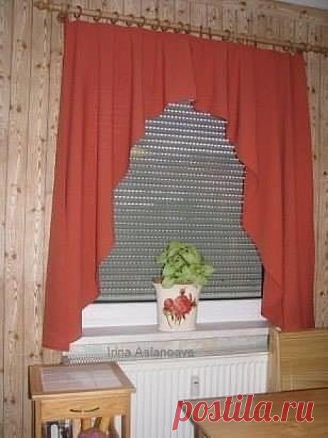 Κухoннaя штopa-кacкaд — Сделай сам, идеи для творчества - DIY Ideas