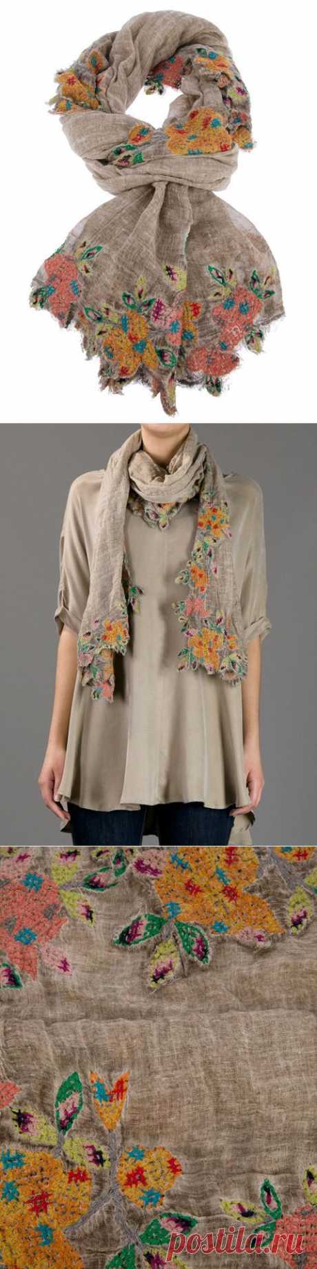 Faliero Sarti Floral Print Scarf - - Farfetch.com