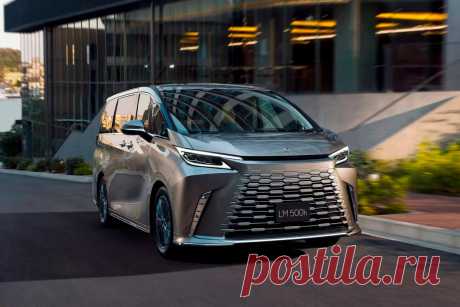Lexus LM500h L 2024: фото, салон, характеристики