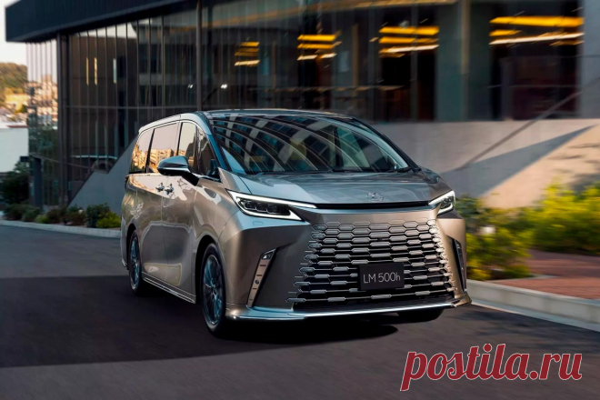 Lexus LM500h L 2024: фото, салон, характеристики
